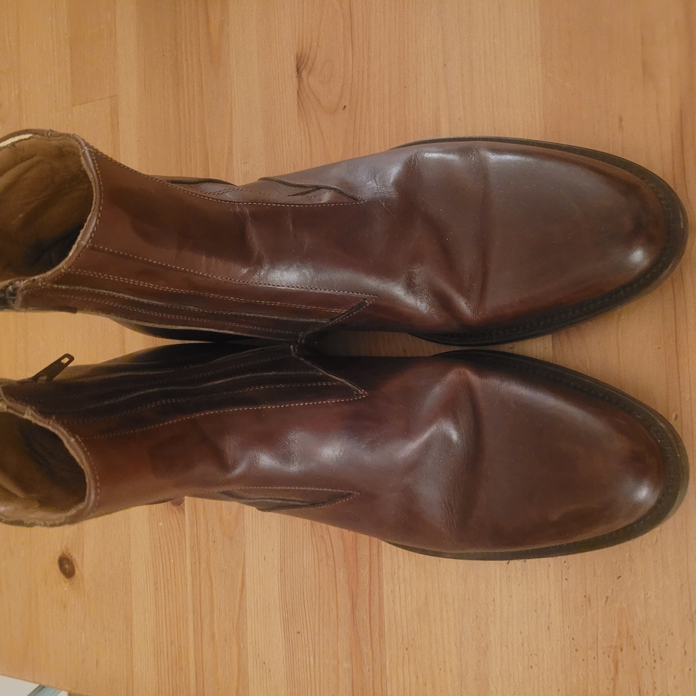 Men's Brown Leather Boots